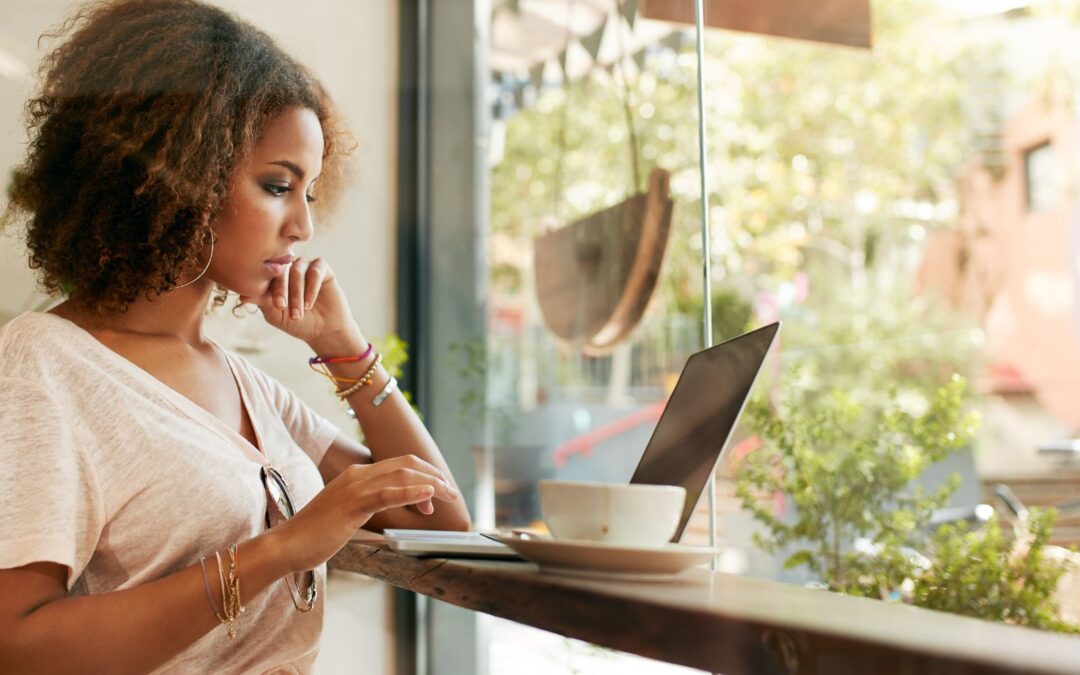 A Woman Researching The Truth About Getting the Abortion Pill Through Telehealth